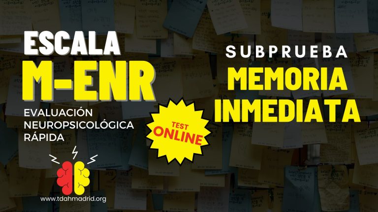 Pruebas de Memoria Inmediata online